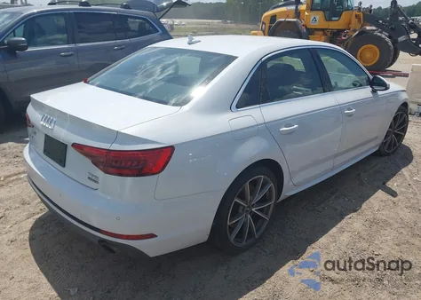 2017 Audi A4 2.0T Premium из США, поврежденный, VIN WAUENAF47HN066130